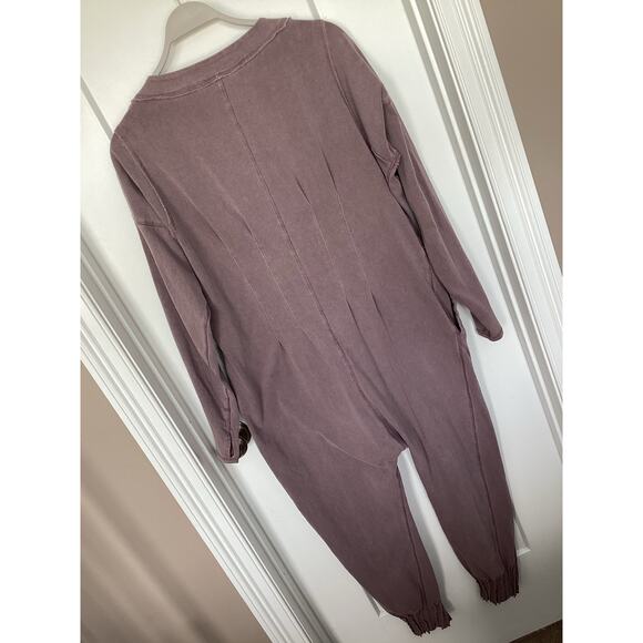 intimately free people jumpsuit All Knighter romper long sleeve oversized xs - Picture 7 of 12